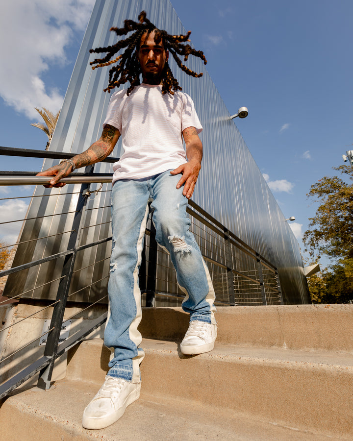 The Bay (Light Blue Denim Jeans) ALL SALE ITEMS ARE A FINAL SALE NO EXCHANGE