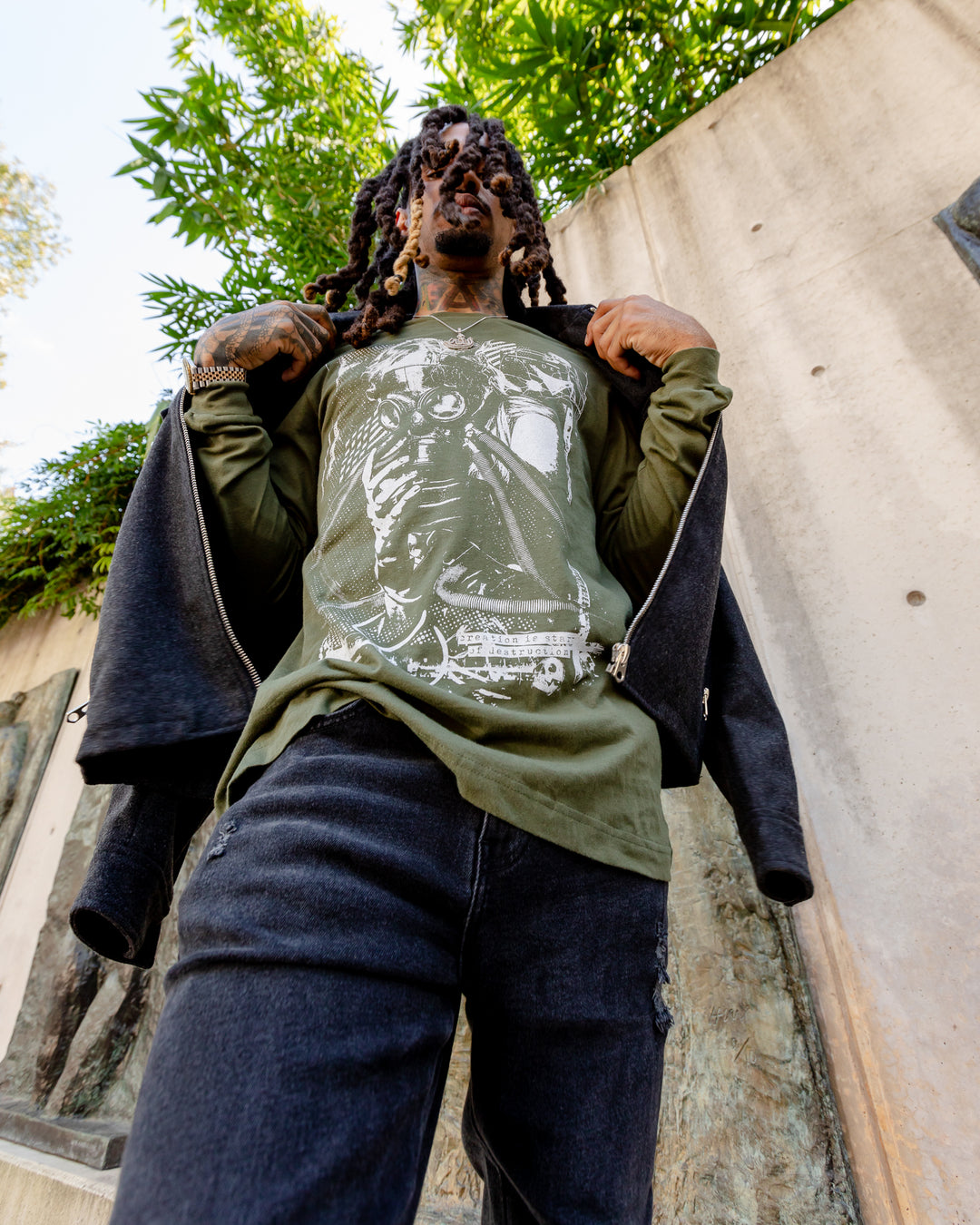 Roddy (Olive T-Shirt) ALL SALE ITEMS ARE A FINAL SALE NO EXCHANGE