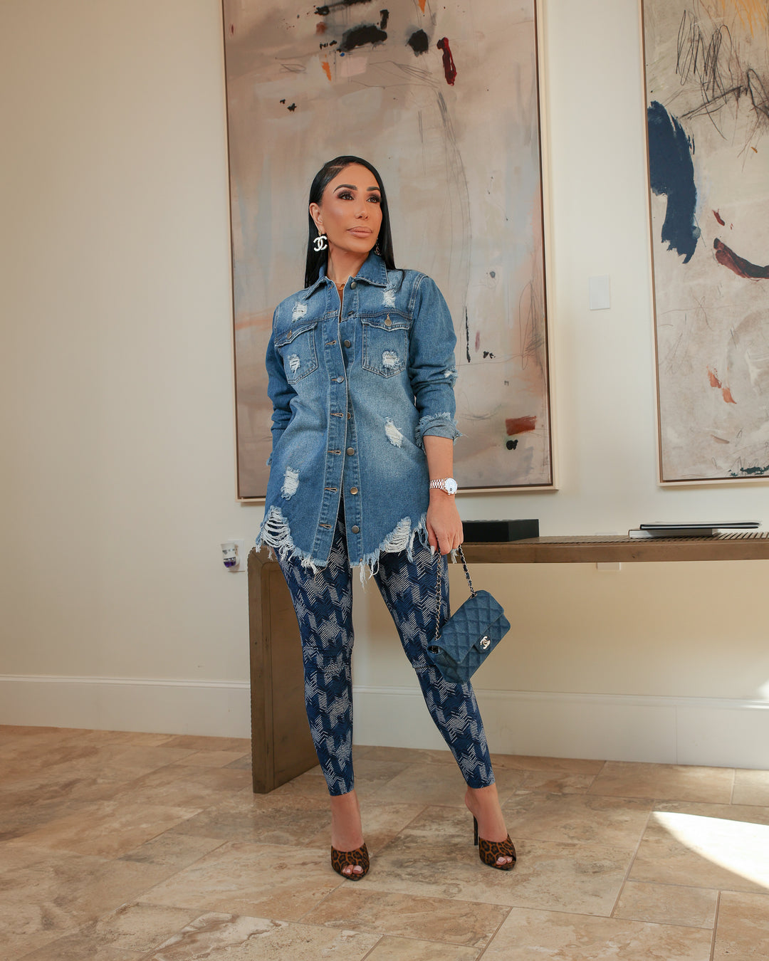 Charmin (Navy/Black Leggings) ALL SALE ITEMS ARE A FINAL SALE NO EXCHANGE