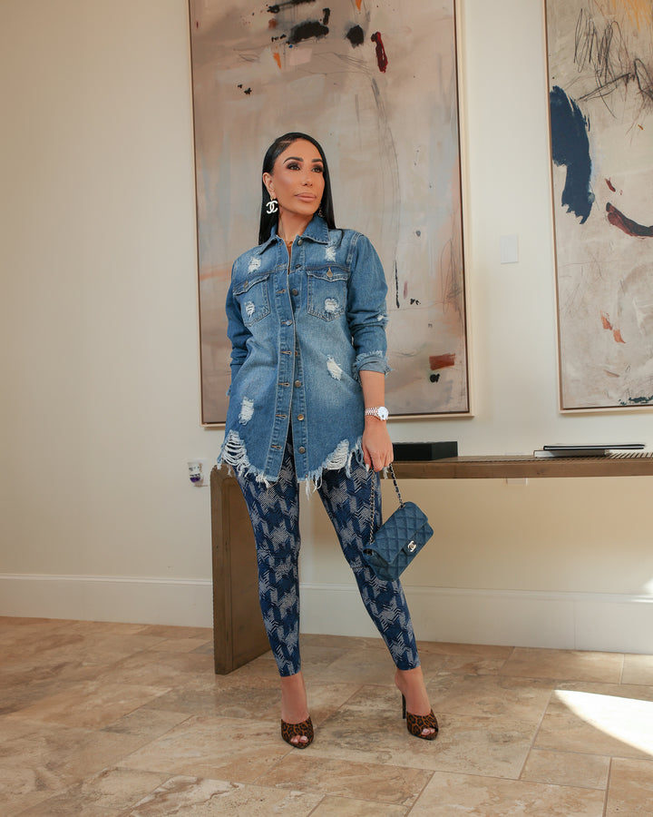 Charmin (Navy/Black Leggings) ALL SALE ITEMS ARE A FINAL SALE NO EXCHANGE