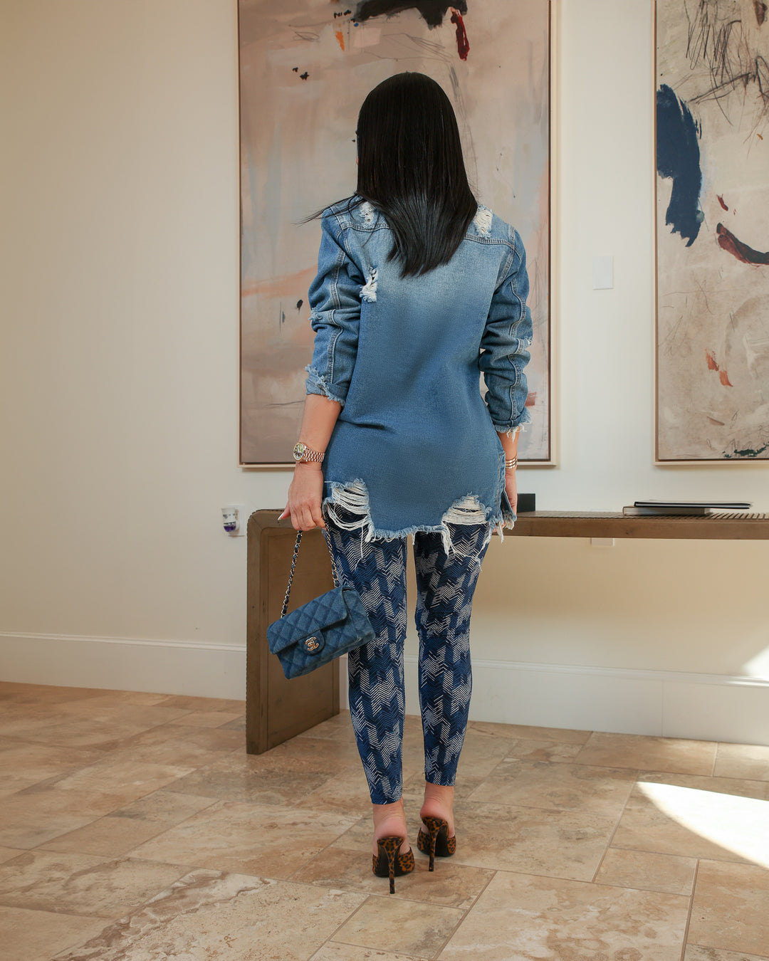 Charmin (Navy/Black Leggings) ALL SALE ITEMS ARE A FINAL SALE NO EXCHANGE