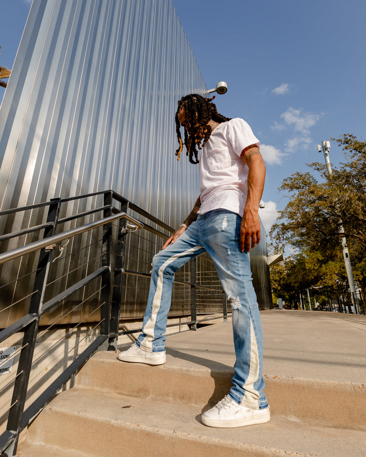 The Bay (Light Blue Denim Jeans) ALL SALE ITEMS ARE A FINAL SALE NO EXCHANGE