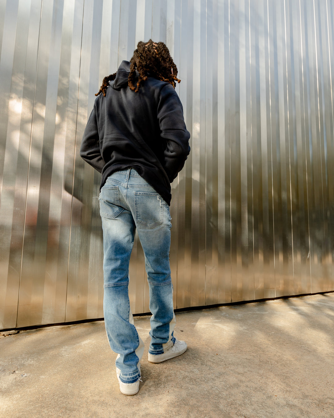 Adam (Navy Hoodie) ALL SALE ITEMS ARE A FINAL SALE NO EXCHANGE