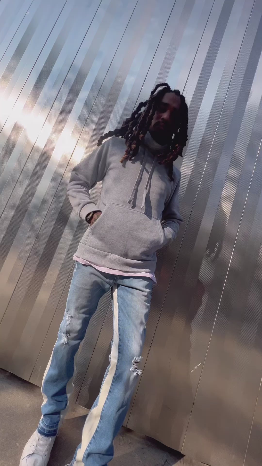 Adam (Gray Hoodie) ALL SALE ITEMS ARE A FINAL SALE NO EXCHANGE