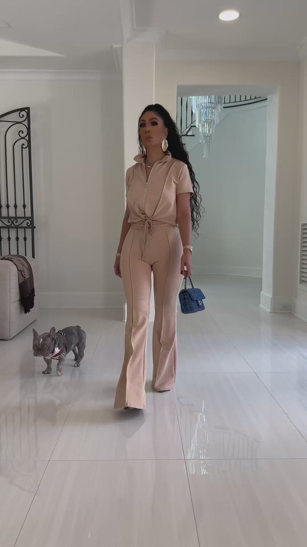 Emilio (Taupe Pant Set)
