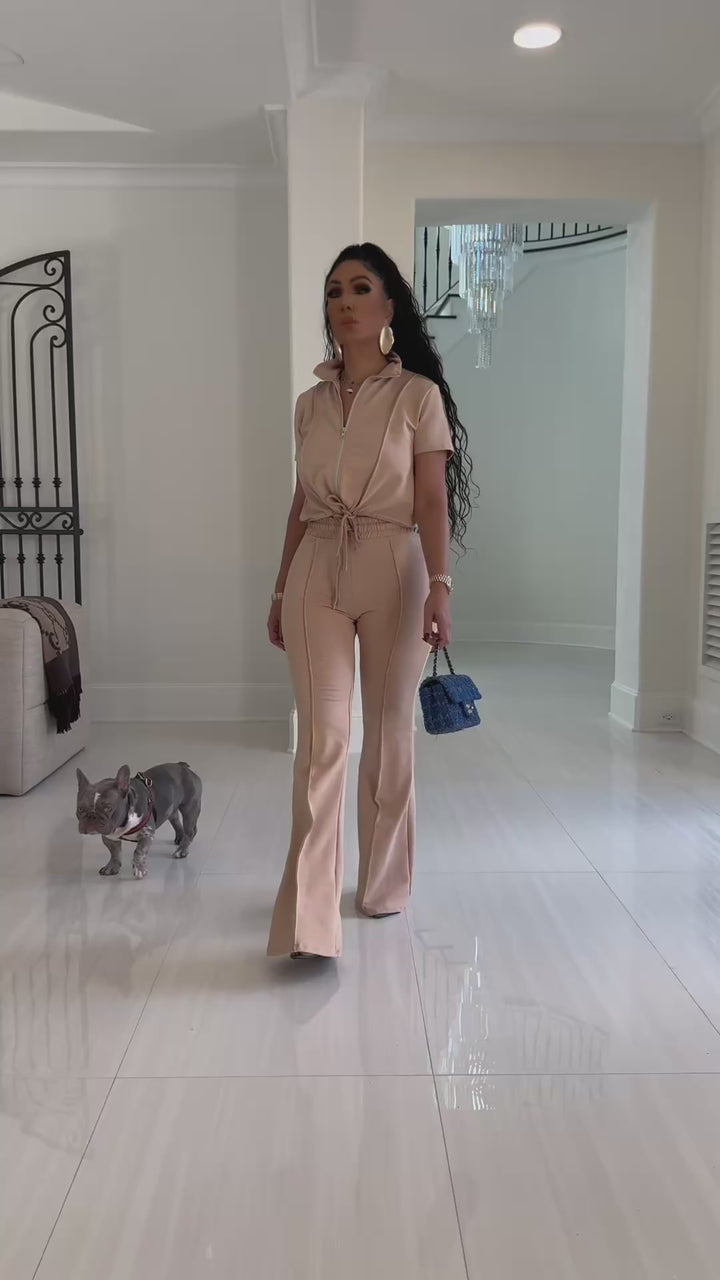 Emilio (Taupe Pant Set)