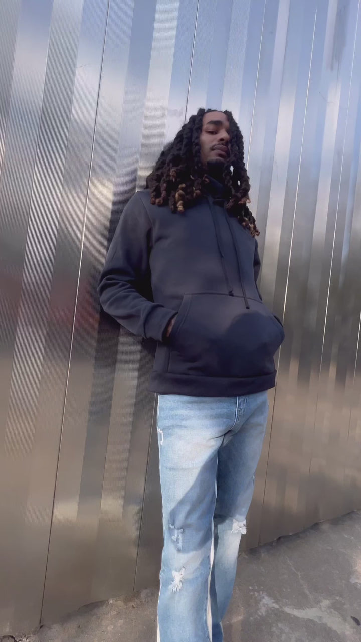 Adam (Navy Hoodie) ALL SALE ITEMS ARE A FINAL SALE NO EXCHANGE