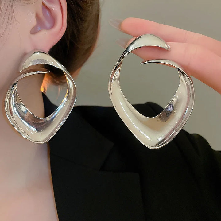 Task Silver Earrings) FINAL SALE