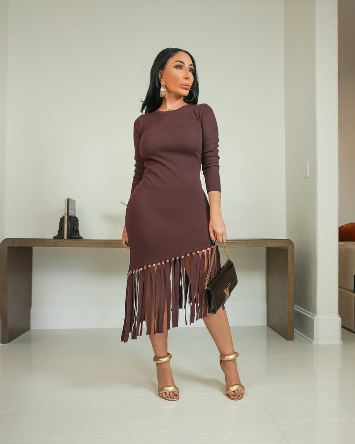 Mastro (Dark Brown Dress)