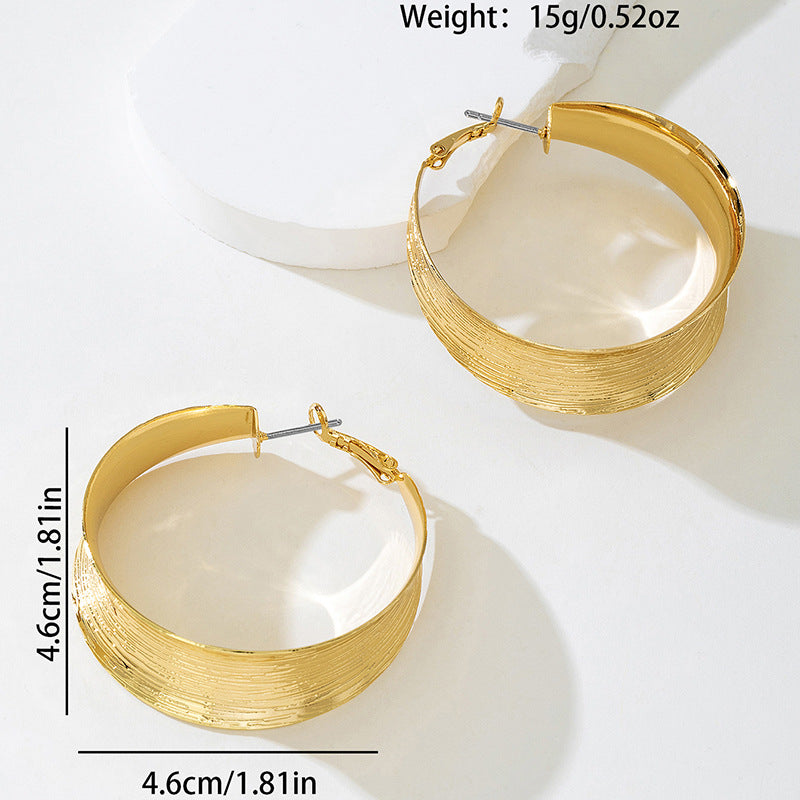 Taryn (Gold Hoop Earrings) FINAL SALE