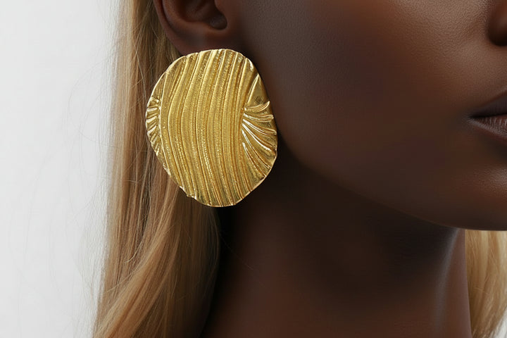Lays (Gold Earrings) FINAL SALE