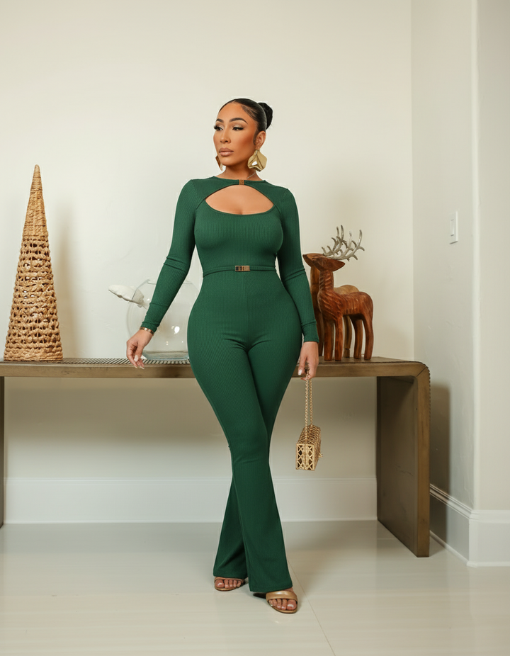 Nomad (Hunter Green Jumpsuit)