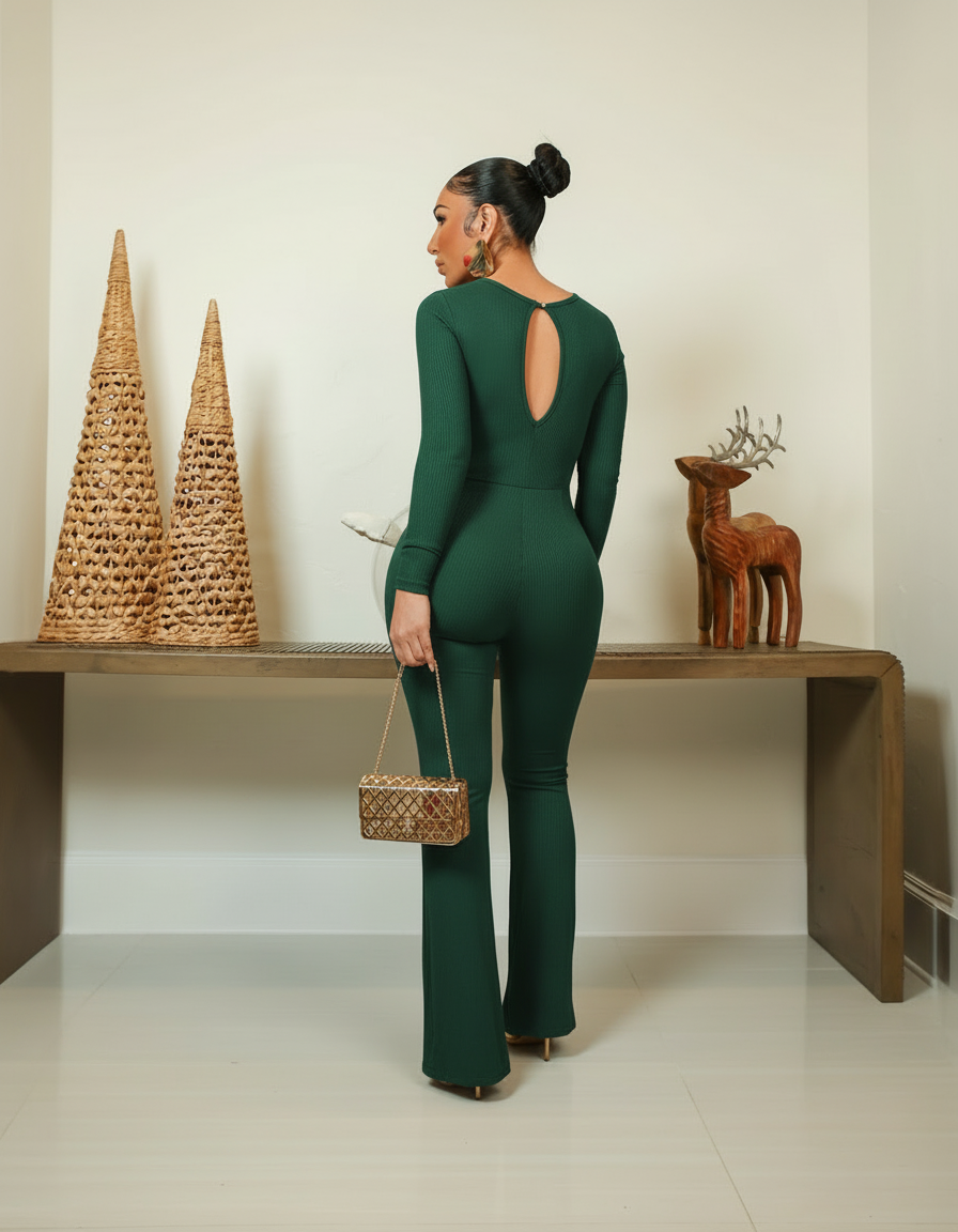 Nomad (Hunter Green Jumpsuit)