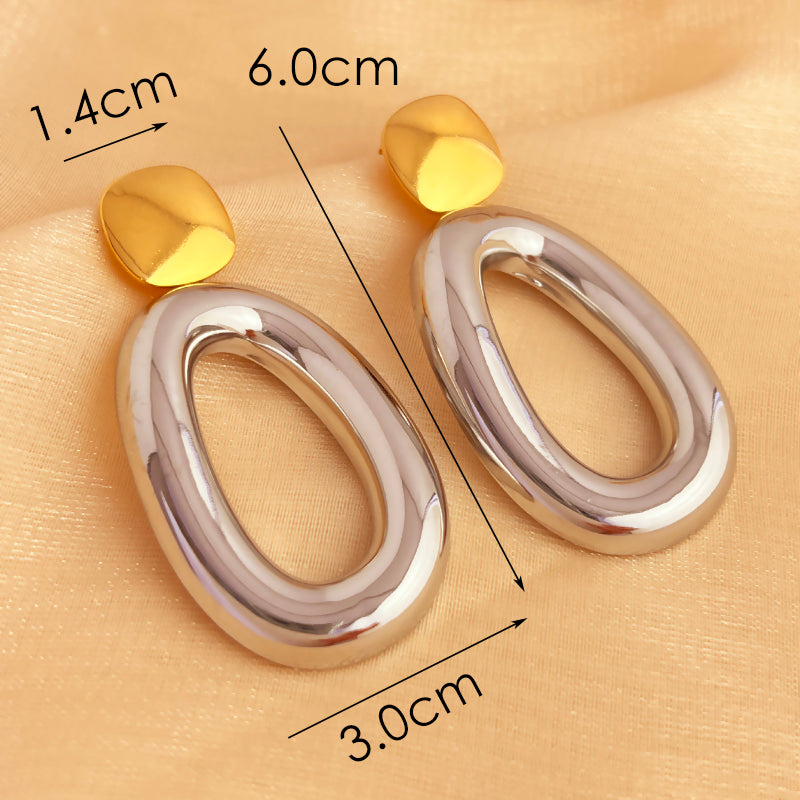 Denny  (Silver/ Gold Earrings) FINAL SALE