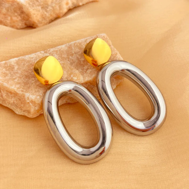 Denny  (Silver/ Gold Earrings) FINAL SALE