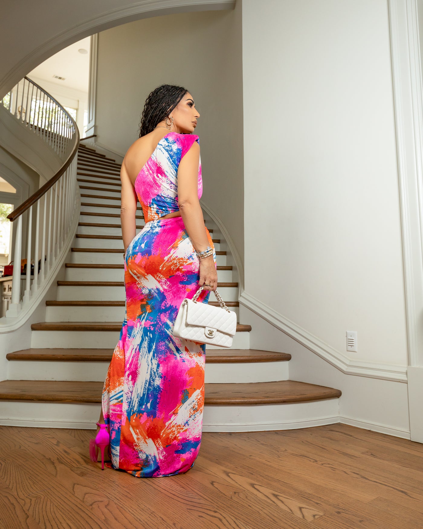 Blossom (Multi Color Maxi Dress)