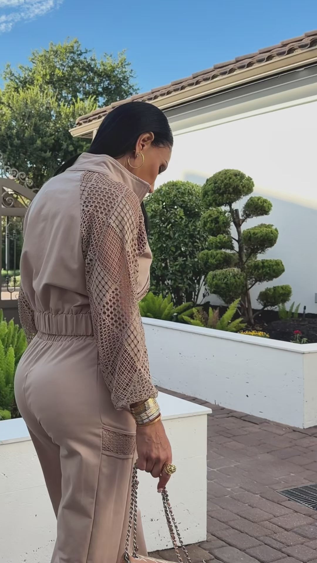 Monroe (Taupe Pant Set)