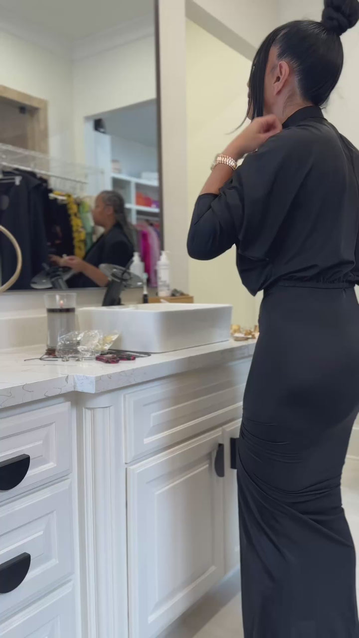 Mirko (Black Skirt Set)