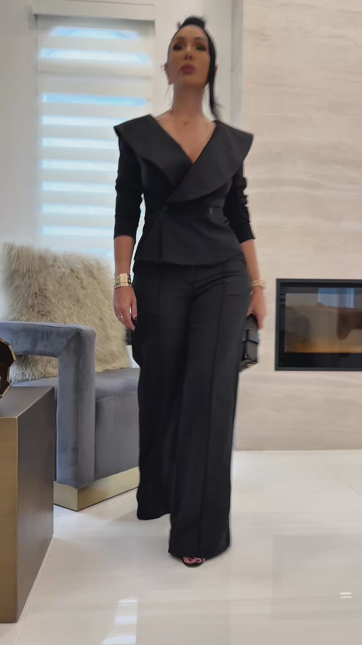 Ralph (Black Pant Set)