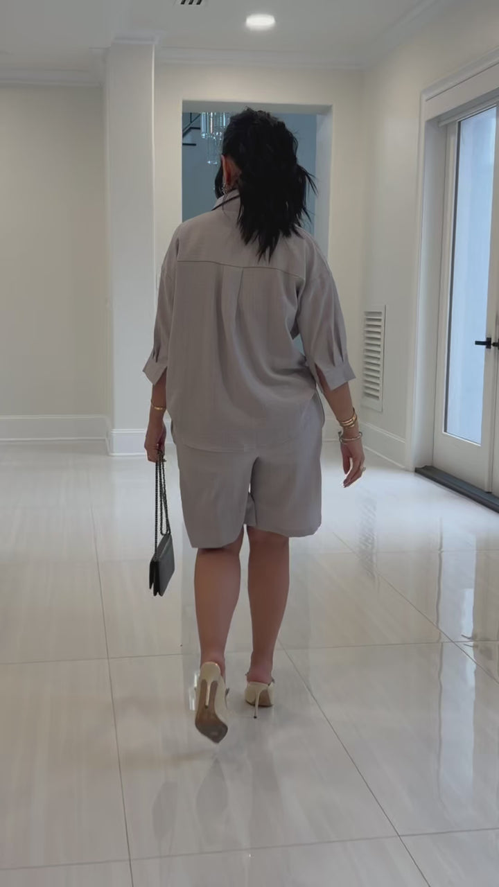 Vance (Light Grey Short Set)