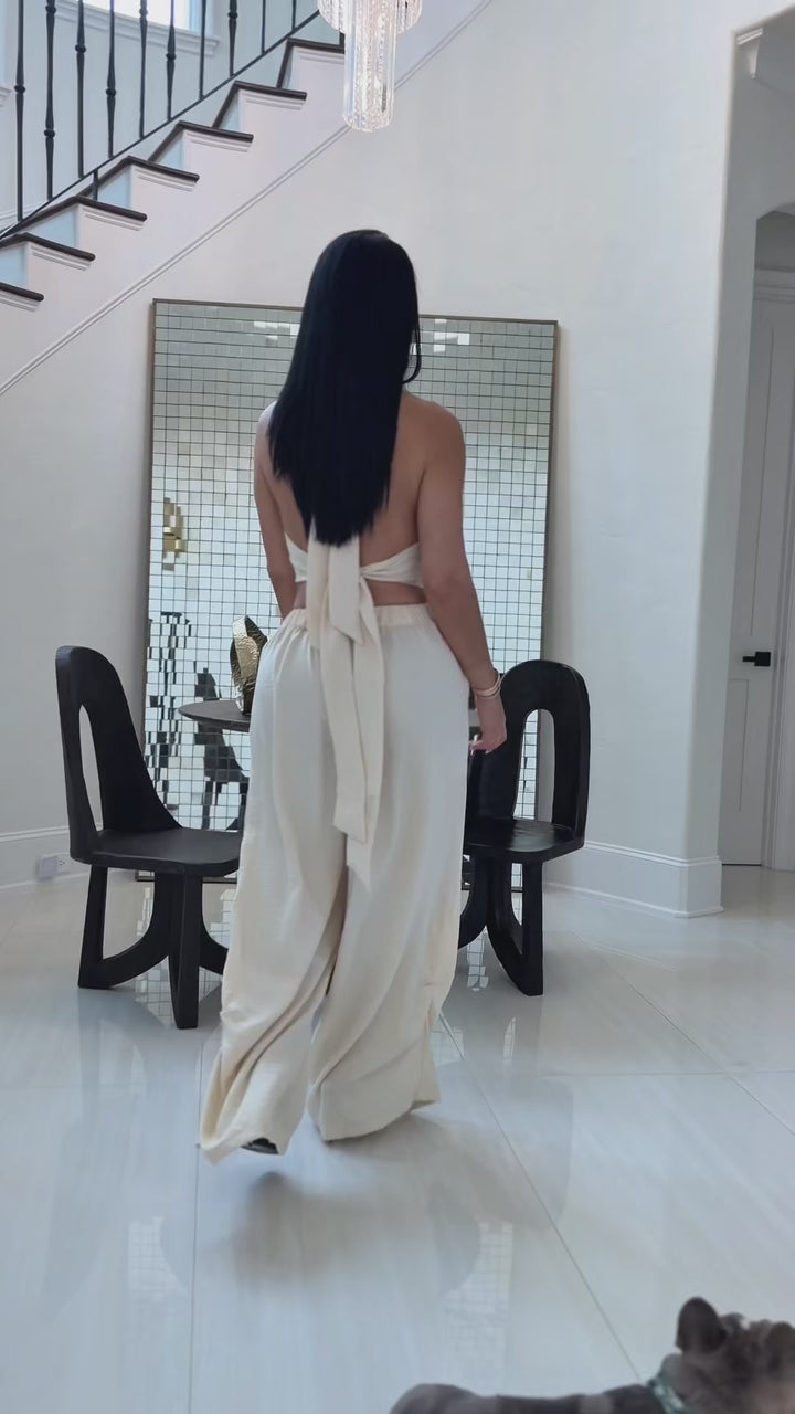 Nessa (Butter Yellow Jumpsuit)