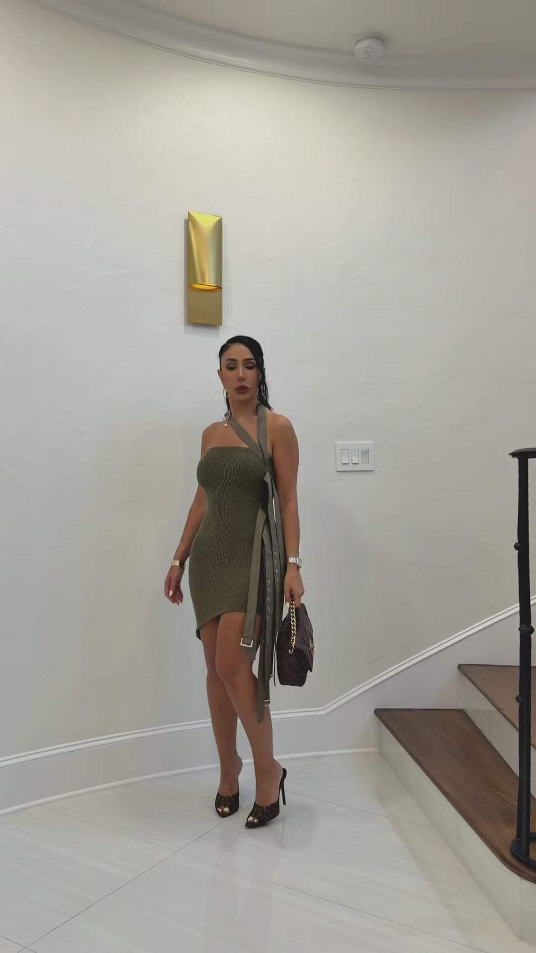 Gretch (Olive Dress)