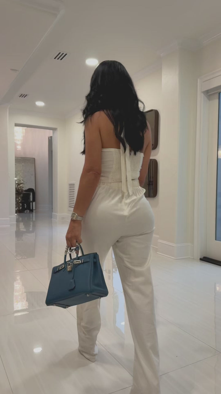 Flower (Ivory Pants Set)