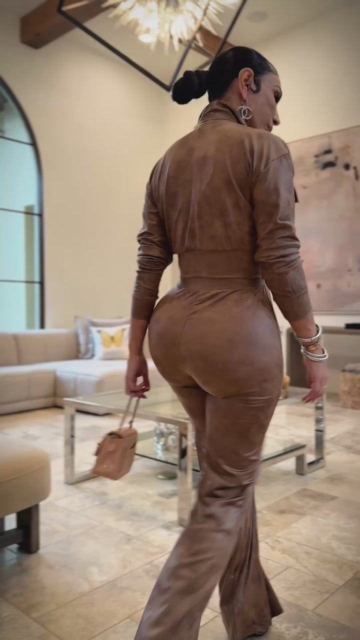 Hesper (Chocolate Pants Set) PRE-ORDER 11/13