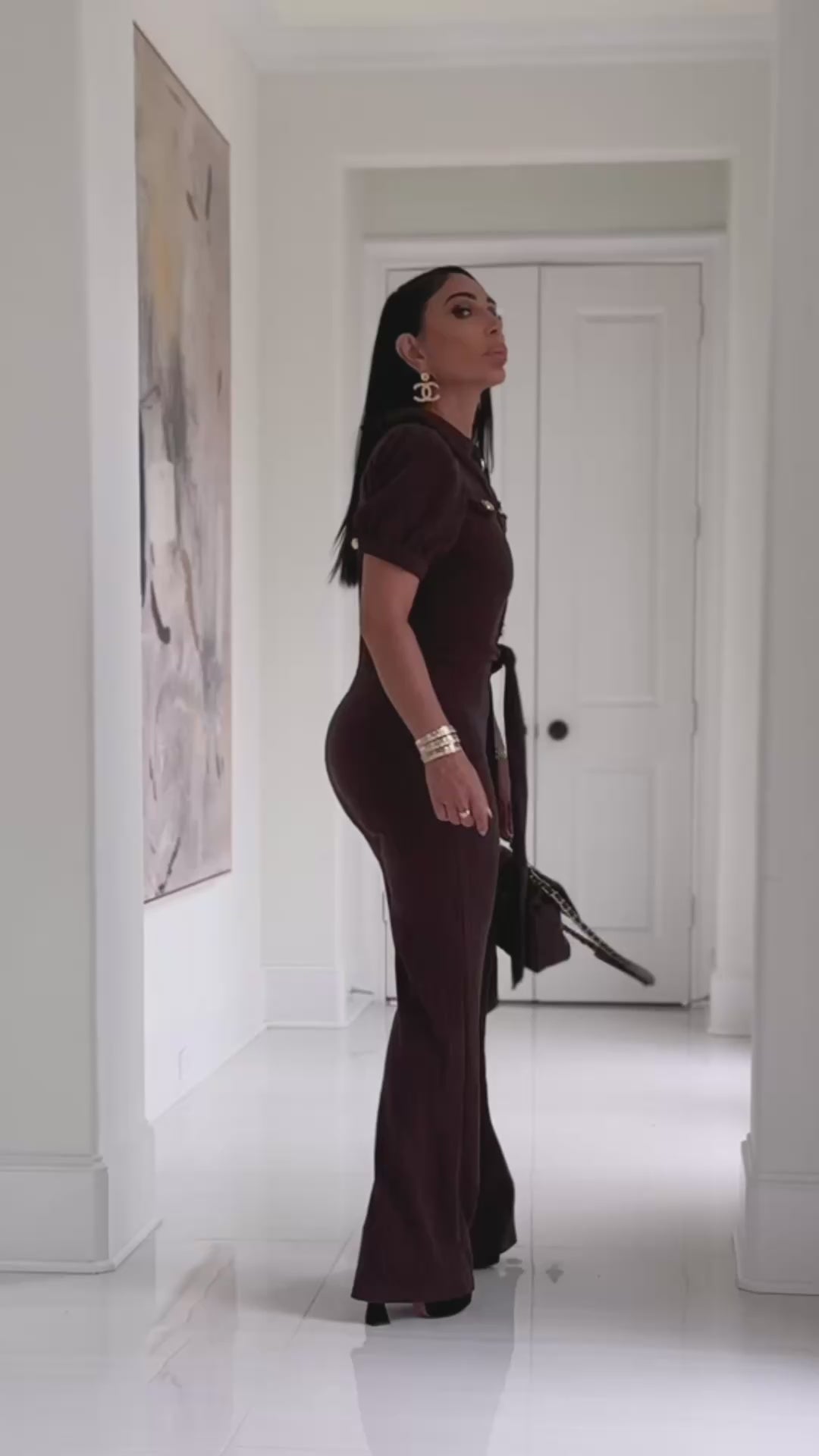 Gino (Dark Brown Jumpsuit)