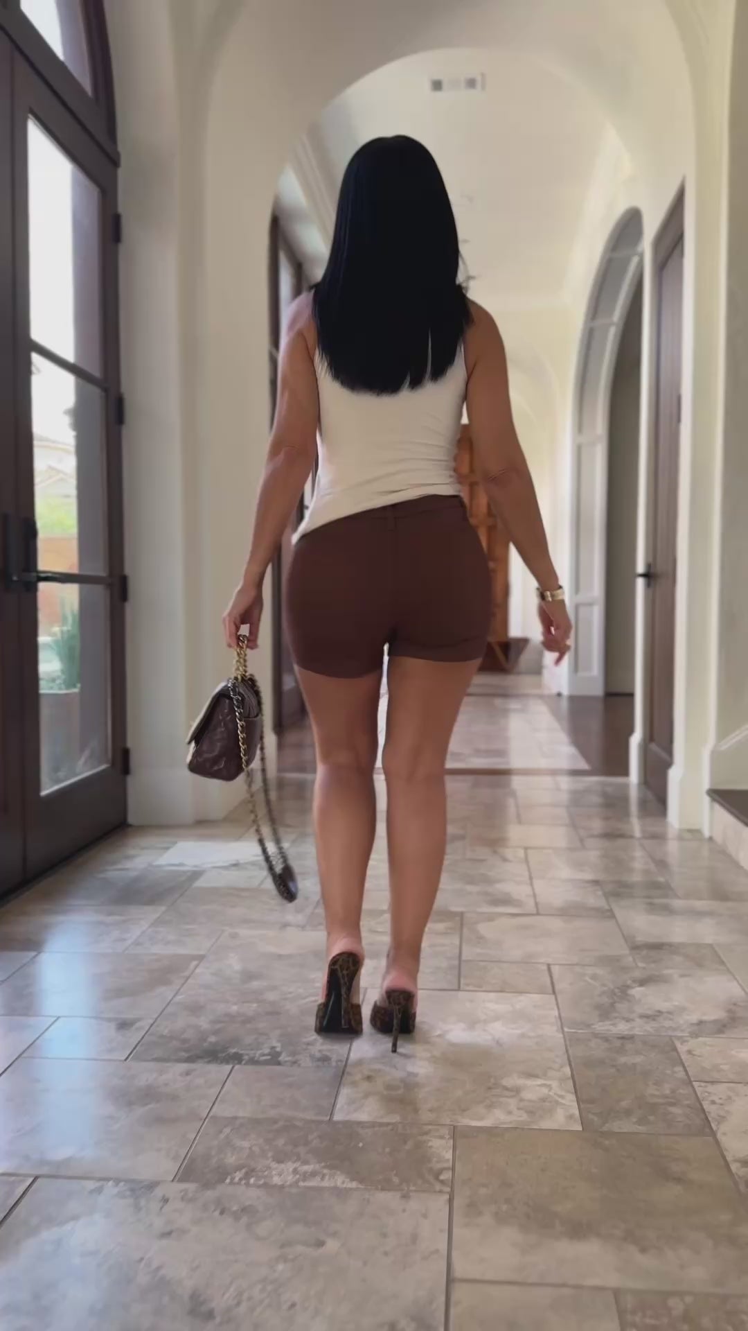 Hugo (Brown Jean Shorts)