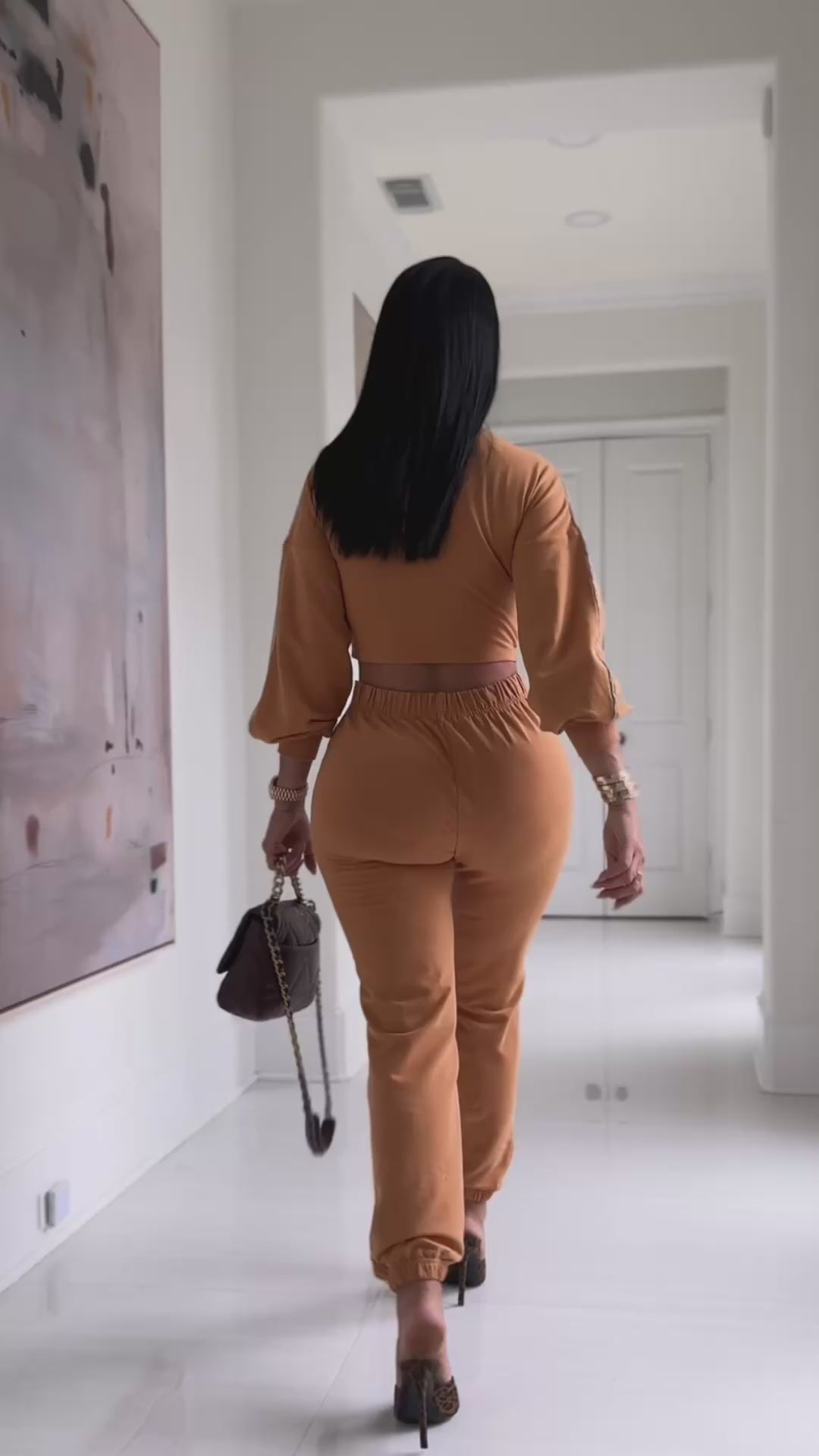 Trisha Too (Mustard Jogger Set)