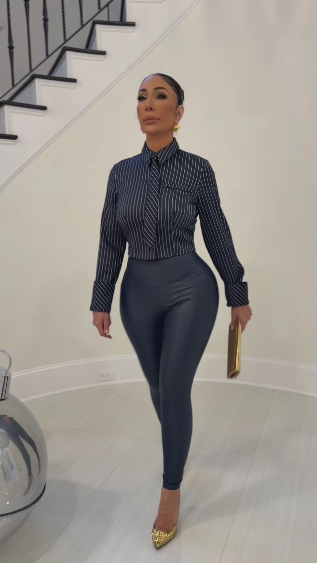 Yeat (Navy Blue Leggings)