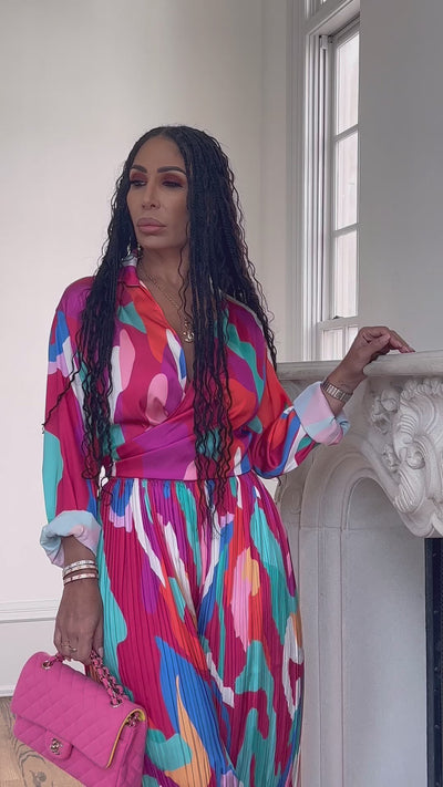 Long Island (Multi Color Pants Set) ALL SALE ITEMS ARE A FINAL SALE NO EXCHANGE