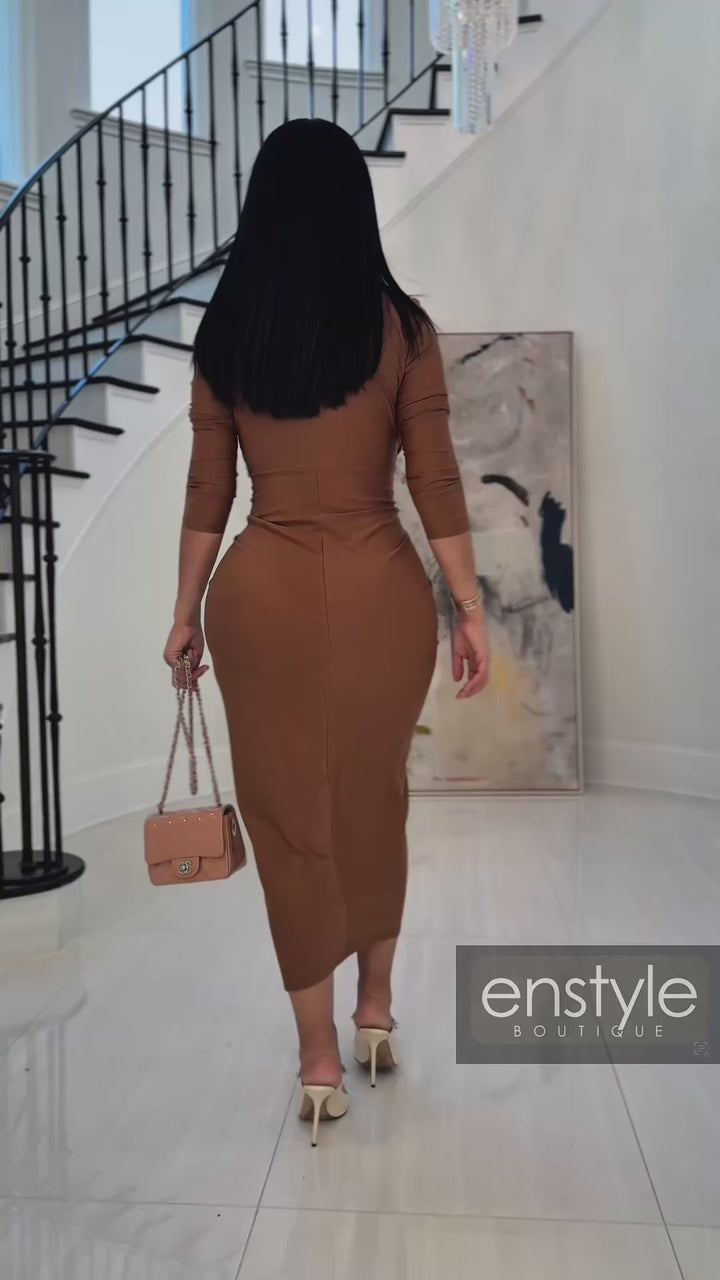 Vanta Too (Caramel Dress)