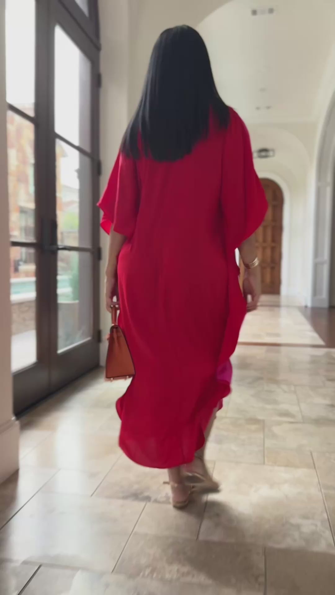 Dutch (Pink/Red Shirt Dress)
