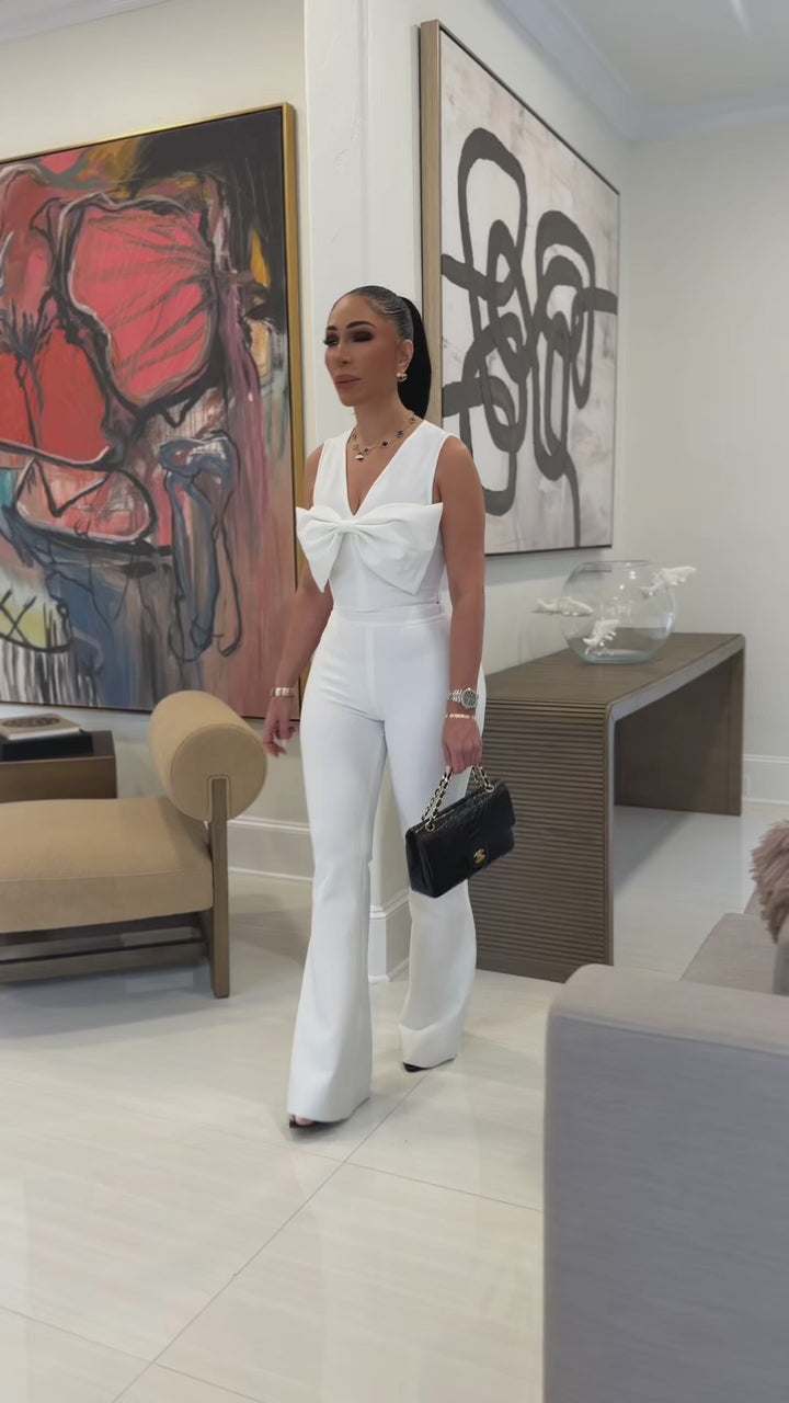 Axton (White Pant Set)