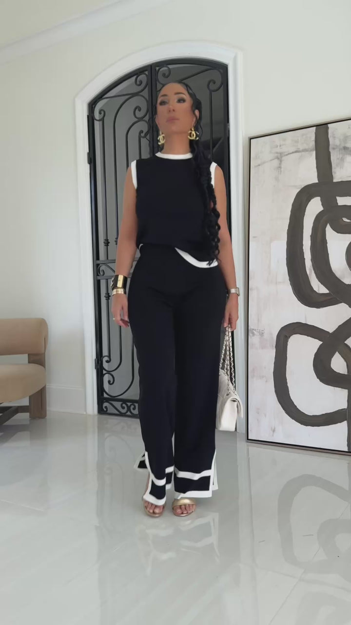 Janos (Black Pant Set)