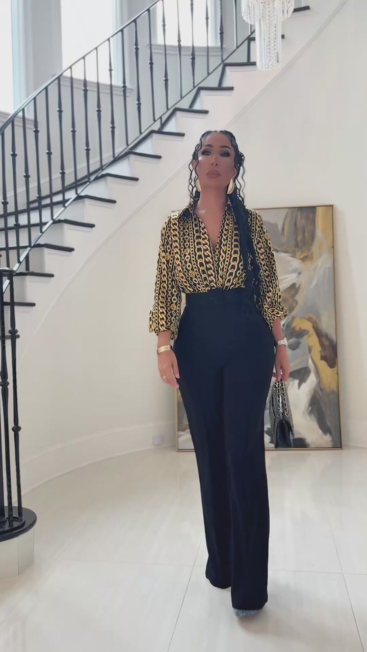 Cypher (Gold/Black Jumpsuit)