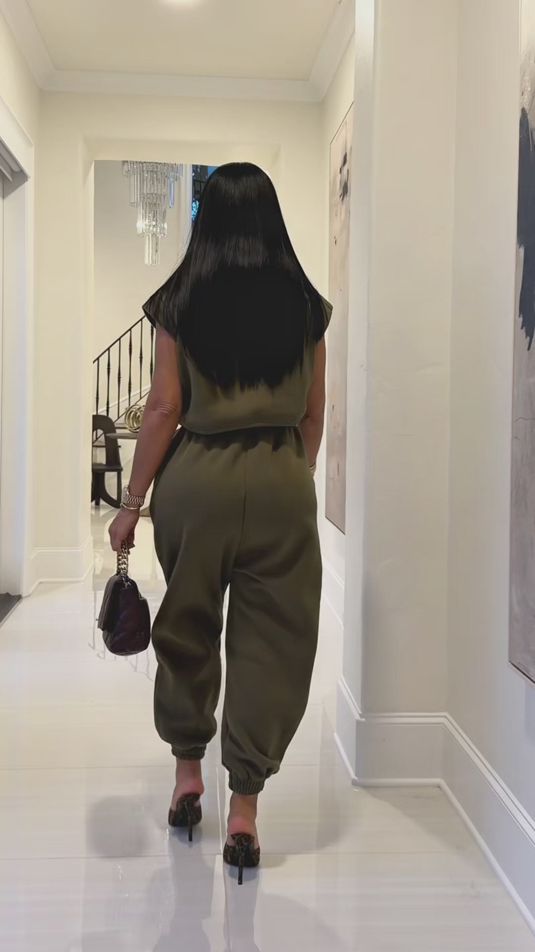 Barkley (Olive Pant Set)