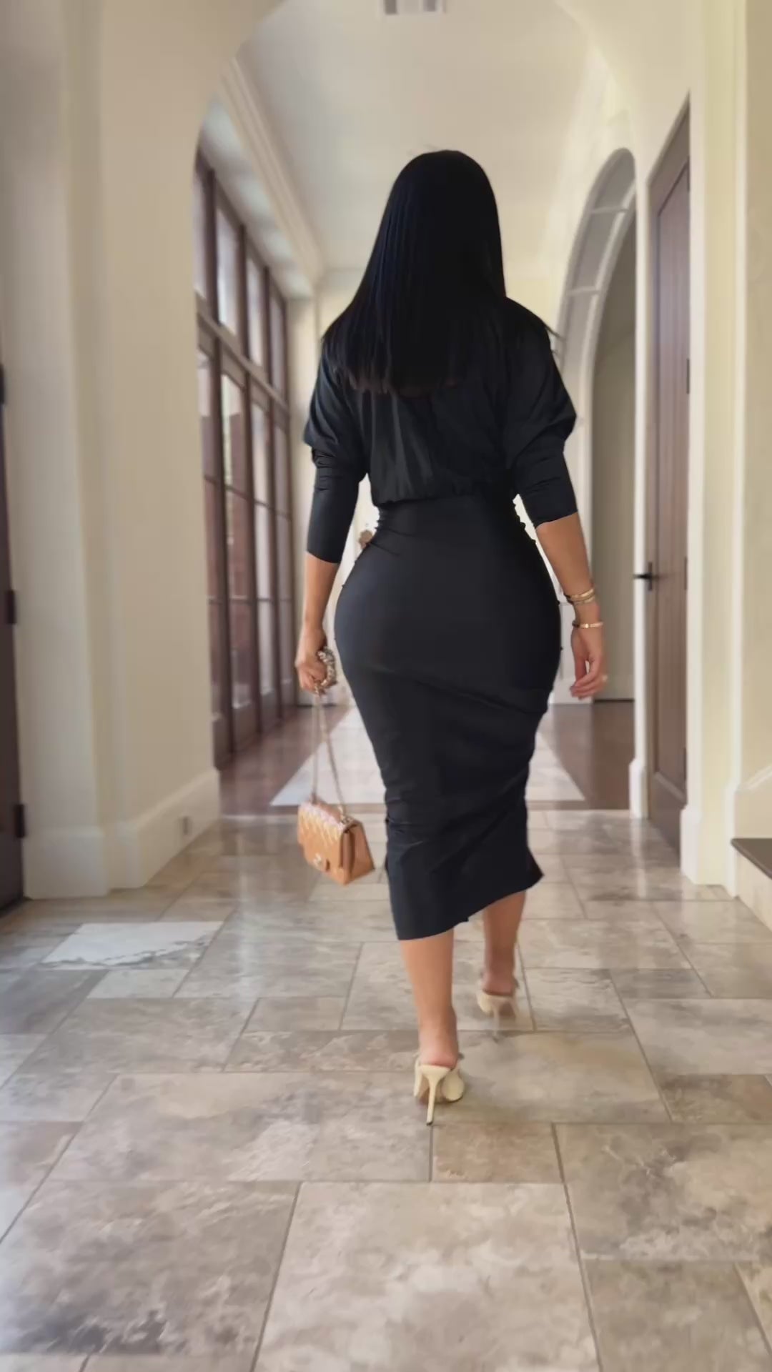 Priya (Dark Navy Blue Dress)