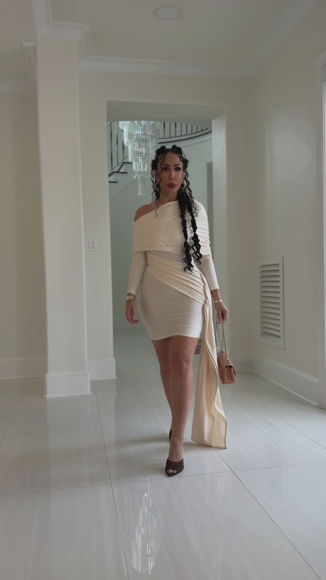 Scotch (Ivory Midi Dress)