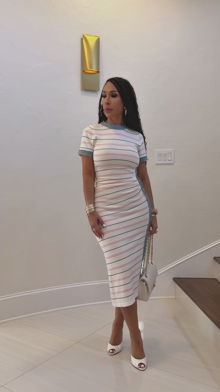 Jenard (Pink/White Dress)