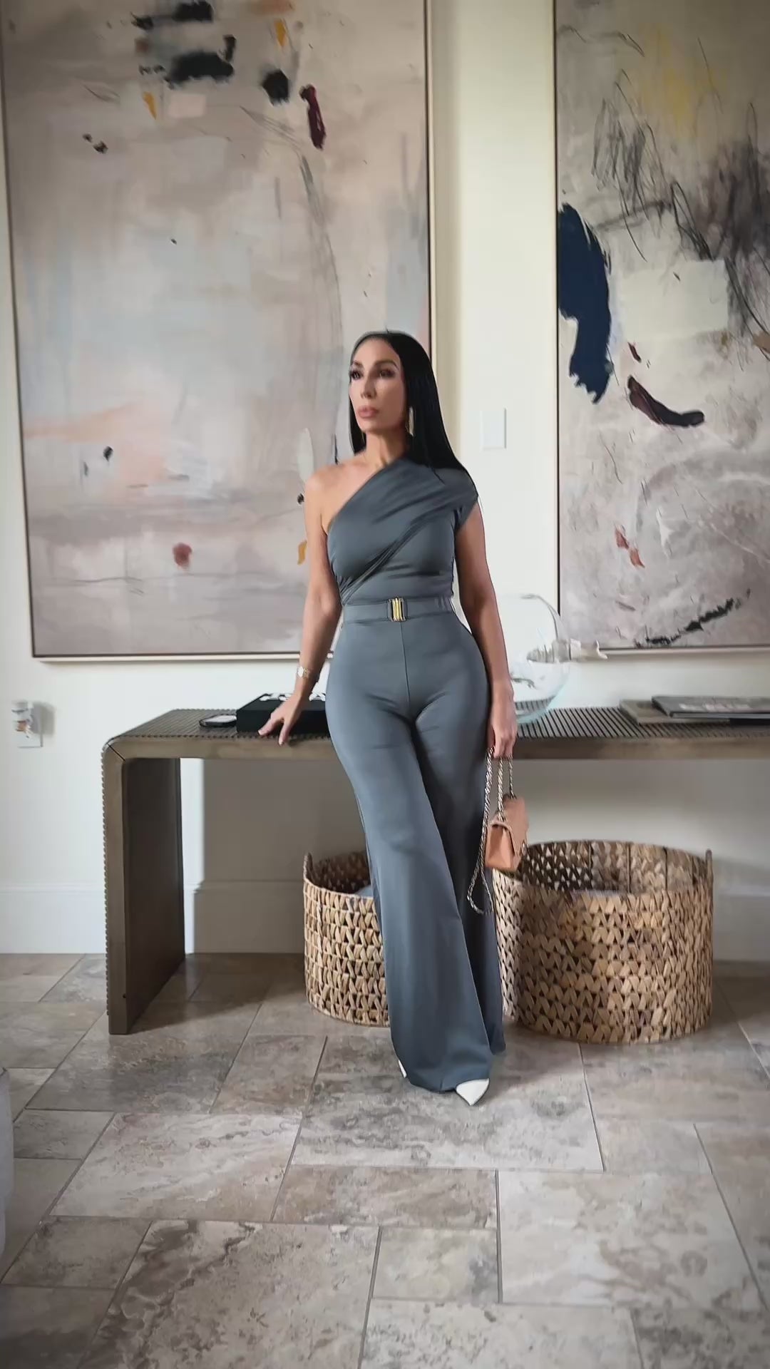 Ramo (Gray Jumpsuit)