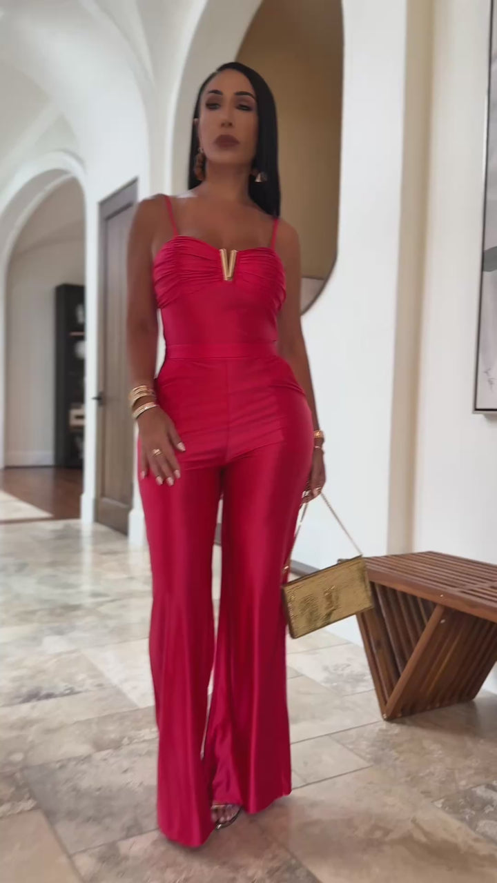 Starla (Red Jumpsuit)