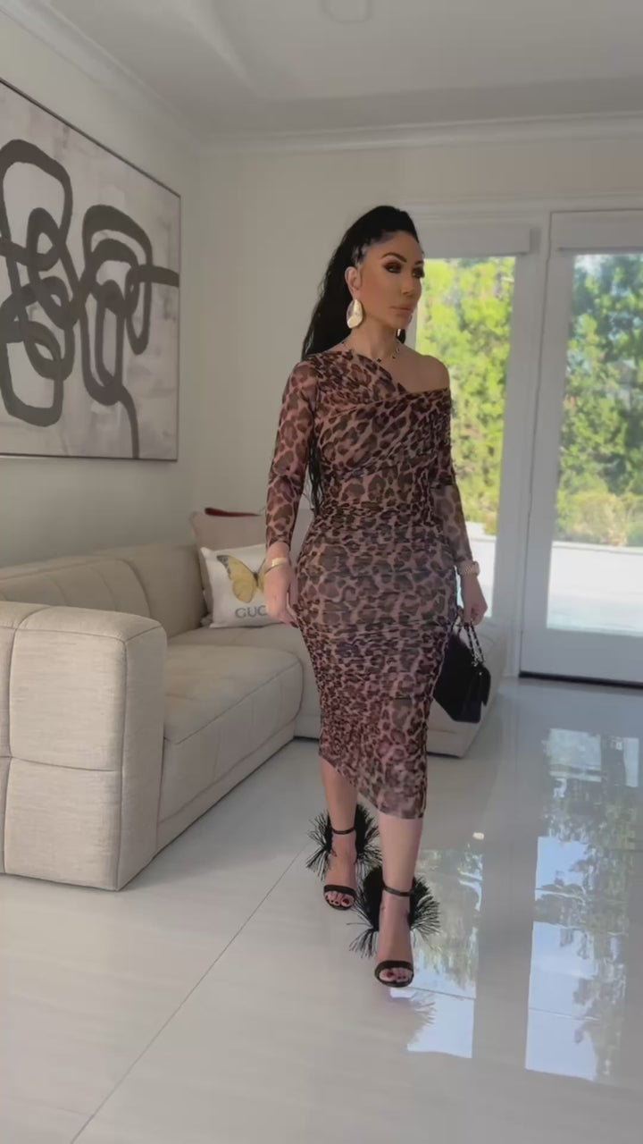 Kyro (Cheetah Print Dress)