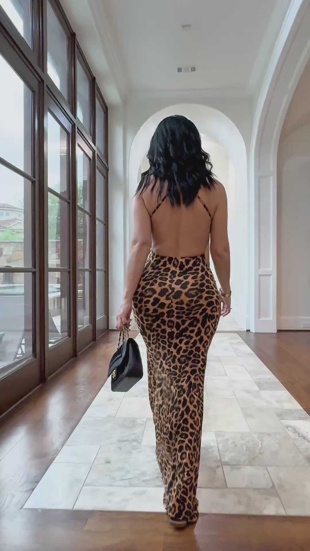 Duchess (Leopard Print Maxi Dress)