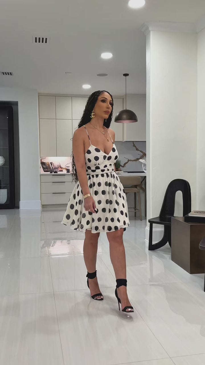 Ivan (Polka Dot Midi Dress)