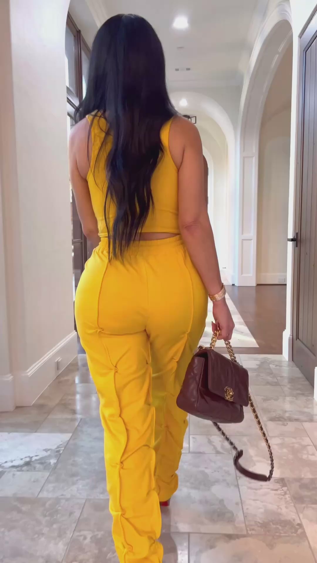 Vida (Yellow Jogger Set)