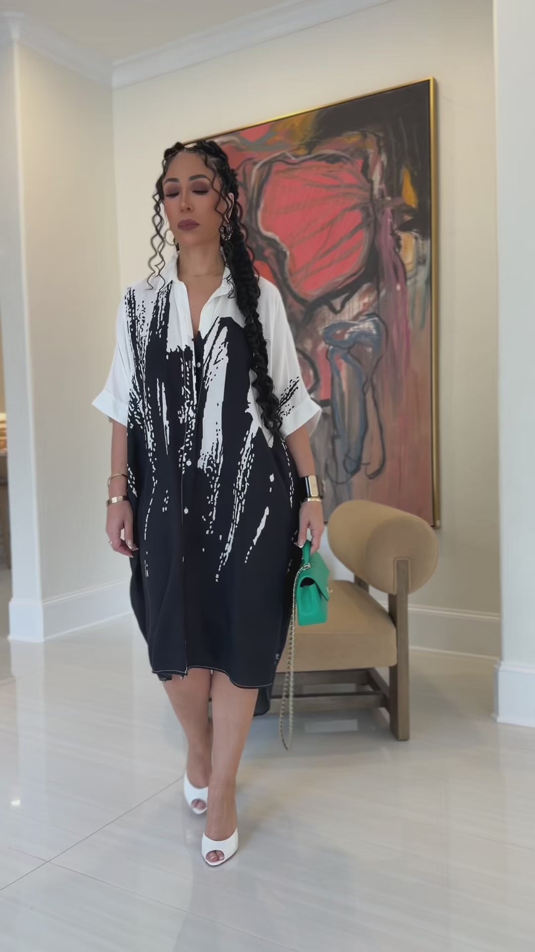 Evolution (Ivory/Black Dress)