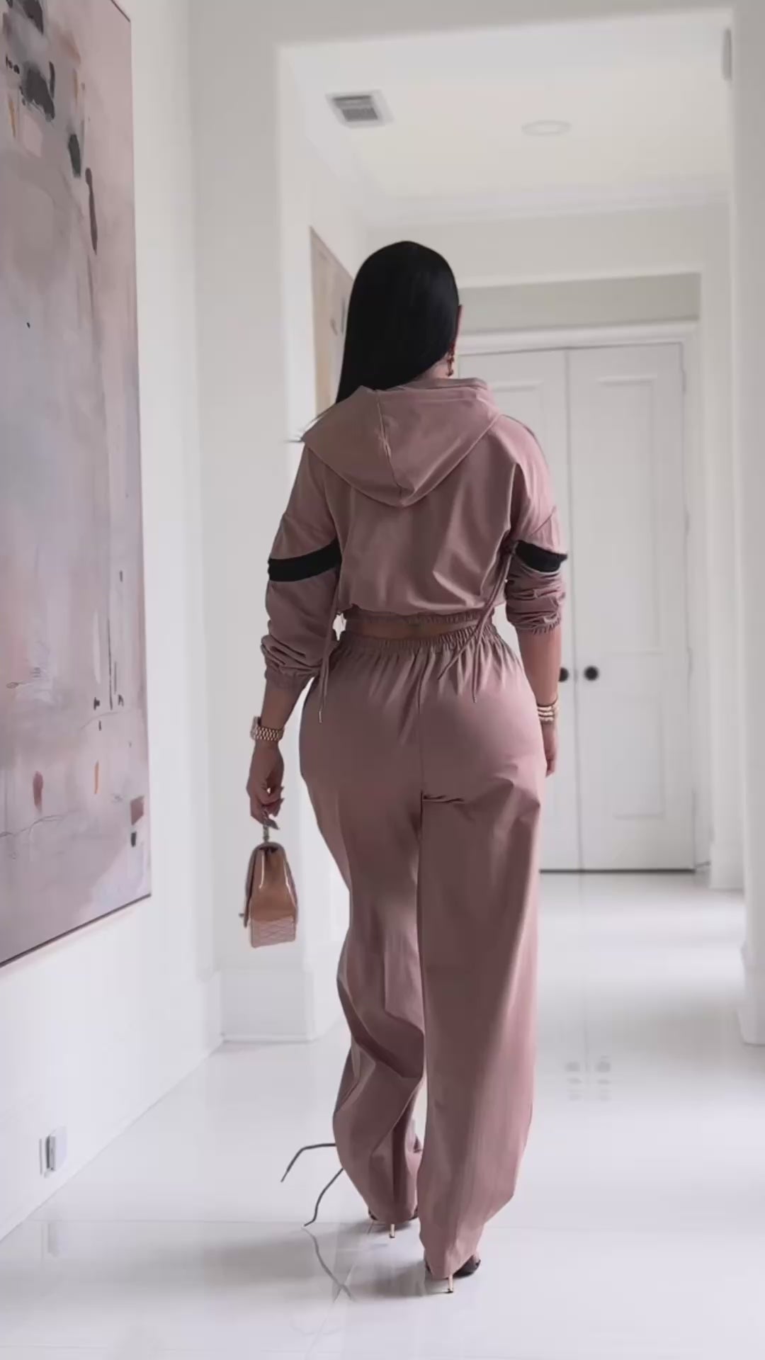 Jacob (Mocha/Black Pant Set)